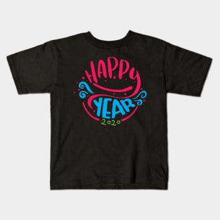 Happy New Year Shirt,  2020 New Year Kids T-Shirt